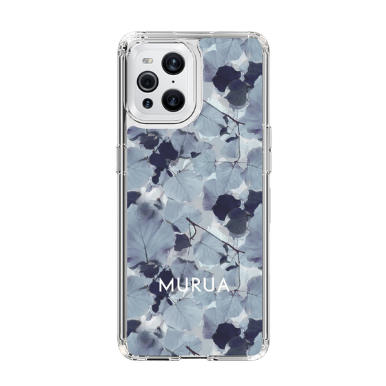 Slim Protection Case［ MURUA - Art print - Gray ］