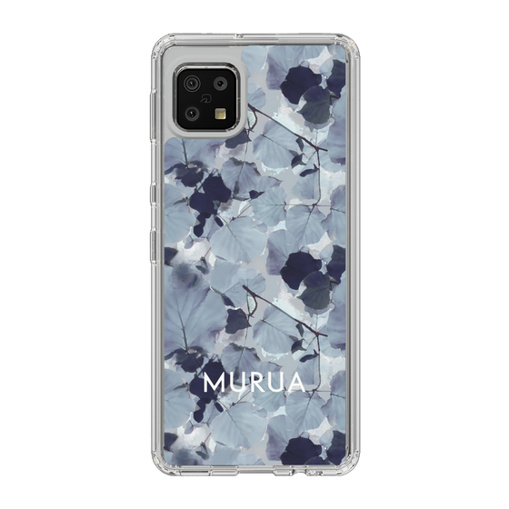 Slim Protection Case［ MURUA - Print - Gray ］
