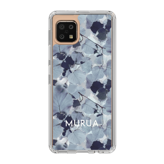 Slim Protection Case［ MURUA - Print - Gray ］