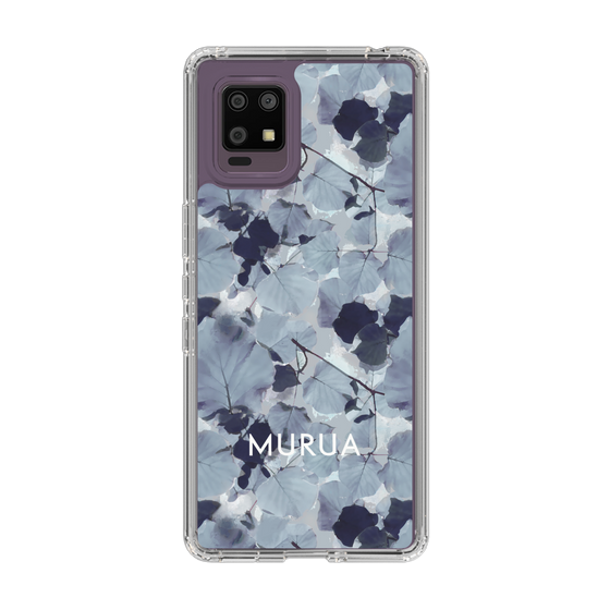 Slim Protection Case［ MURUA - Print - Gray ］