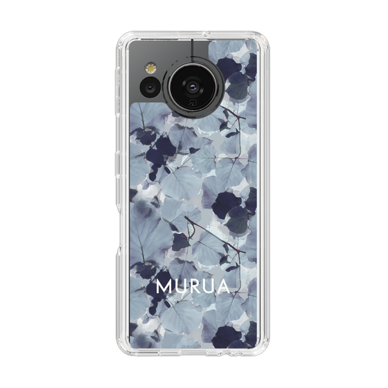 Slim Protection Case［ MURUA - Print - Gray ］