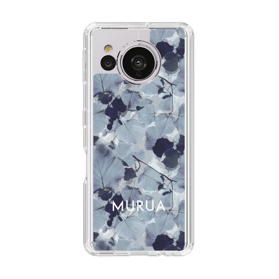Slim Protection Case［ MURUA - Print - Gray ］