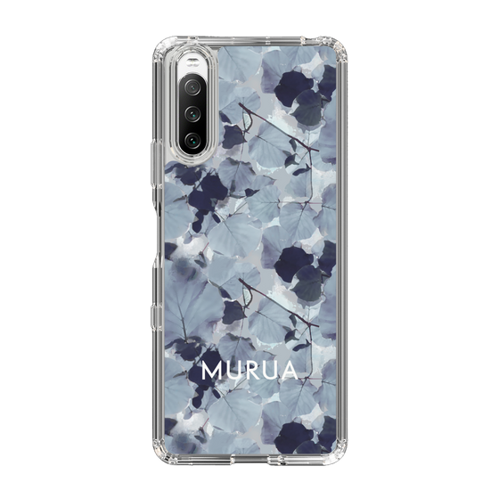 Slim Protection Case［ MURUA - Art print - Gray ］