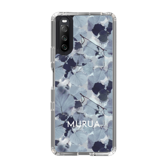 Slim Protection Case［ MURUA - Print - Gray ］