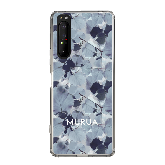 Slim Protection Case［ MURUA - Print - Gray ］