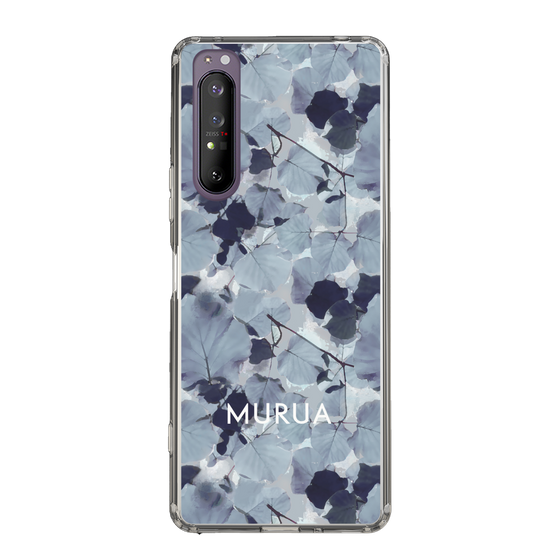 Slim Protection Case［ MURUA - Print - Gray ］
