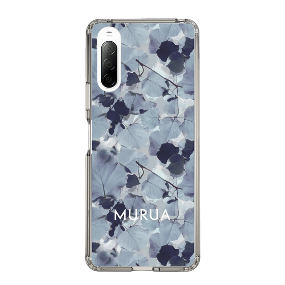 Slim Protection Case［ MURUA - Print - Gray ］