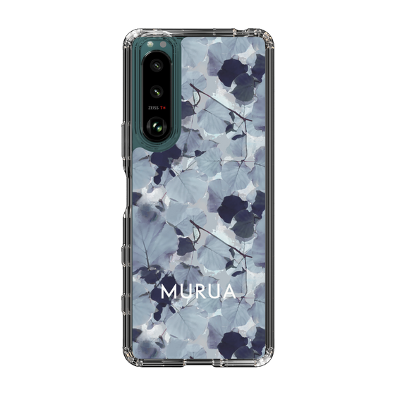 Slim Protection Case［ MURUA - Art print - Gray ］