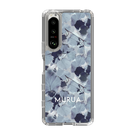 Slim Protection Case［ MURUA - Print - Gray ］