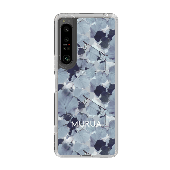 Slim Protection Case［ MURUA - Print - Gray ］