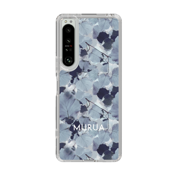 Slim Protection Case［ MURUA - Print - Gray ］