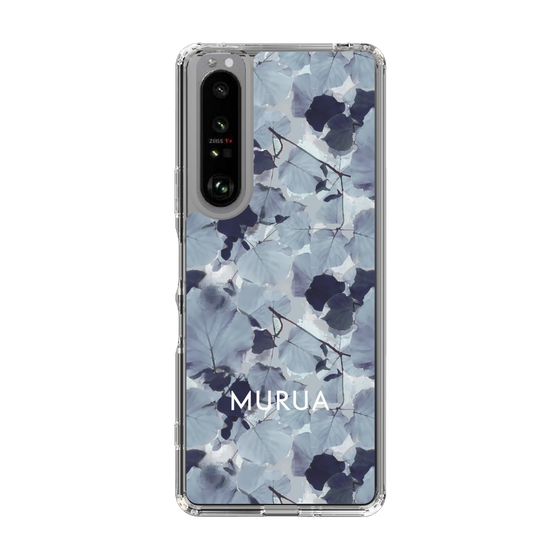 Slim Protection Case［ MURUA - Print - Gray ］