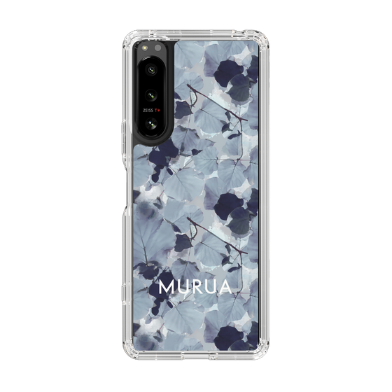Slim Protection Case［ MURUA - Print - Gray ］