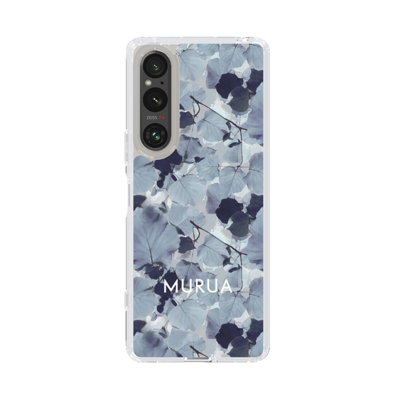Slim Protection Case［ MURUA - Art print - Gray ］