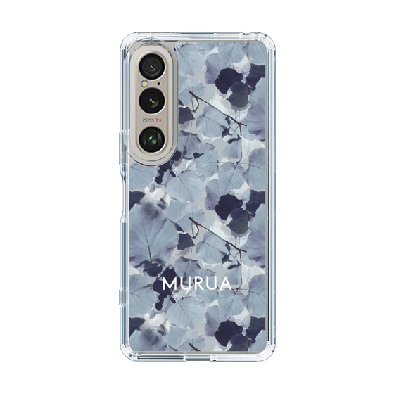 Slim Protection Case［ MURUA - Art print - Gray ］