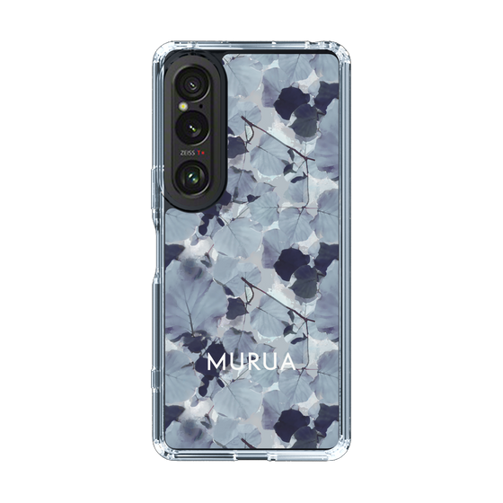 Slim Protection Case［ MURUA - Art print - Gray ］