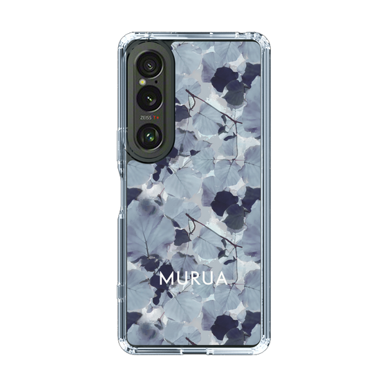 Slim Protection Case［ MURUA - Art print - Gray ］
