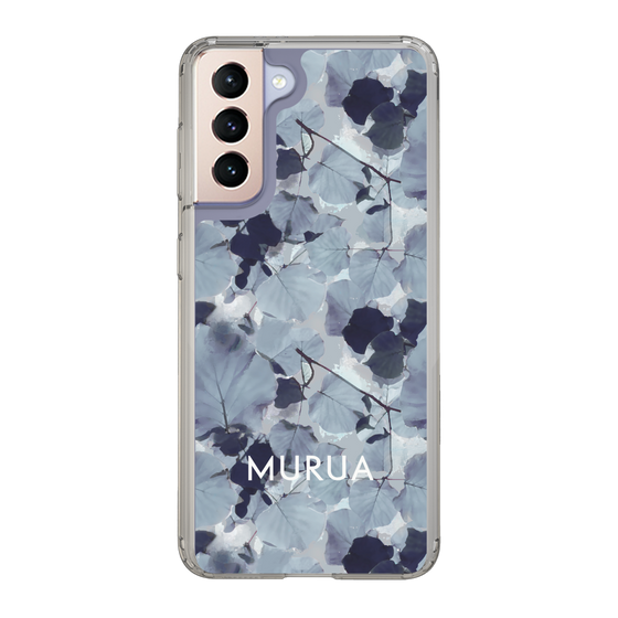 Slim Protection Case［ MURUA - Art print - Gray ］