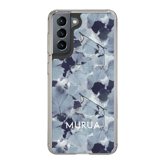 Slim Protection Case［ MURUA - Print - Gray ］
