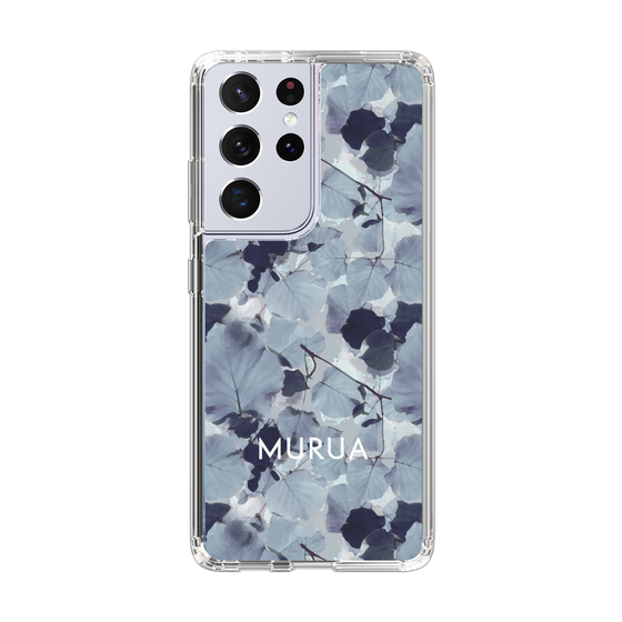 Slim Protection Case［ MURUA - Art print - Gray ］