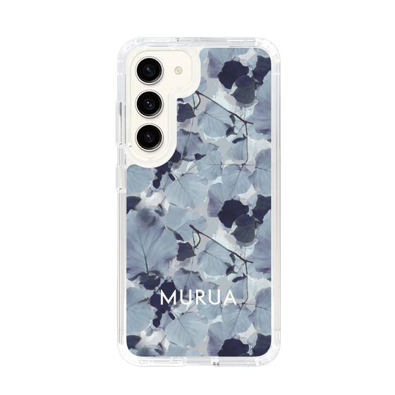 Slim Protection Case［ MURUA - Art print - Gray ］