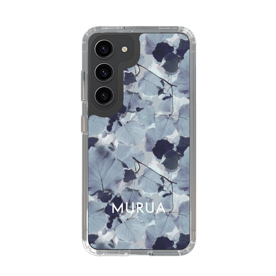 Slim Protection Case［ MURUA - Art print - Gray ］
