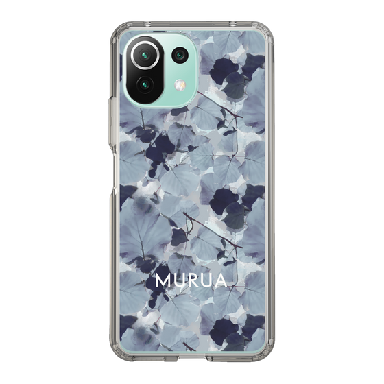 Slim Protection Case［ MURUA - Print - Gray ］