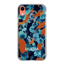 Slim Protection Case［ MURUA - Print - Blue × Orange ］