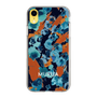 Slim Protection Case［ MURUA - Print - Blue × Orange ］