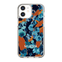Slim Protection Case［ MURUA - Print - Blue × Orange ］