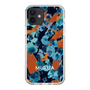 Slim Protection Case［ MURUA - Print - Blue × Orange ］