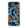 Slim Protection Case［ MURUA - Print - Blue × Orange ］