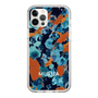 Slim Protection Case［ MURUA - Print - Blue × Orange ］