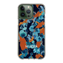 Slim Protection Case［ MURUA - Art print - Navy × Orange ］
