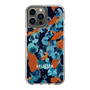 Slim Protection Case［ MURUA - Print - Blue × Orange ］