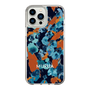 Slim Protection Case［ MURUA - Print - Blue × Orange ］