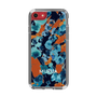 Slim Protection Case［ MURUA - Art print - Navy × Orange ］