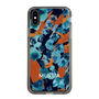 Slim Protection Case［ MURUA - Print - Blue × Orange ］