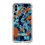 Slim Protection Case［ MURUA - Print - Blue × Orange ］