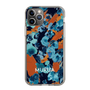 Slim Protection Case［ MURUA - Art print - Navy × Orange ］