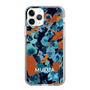Slim Protection Case［ MURUA - Print - Blue × Orange ］