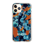 Slim Protection Case［ MURUA - Print - Blue × Orange ］