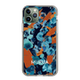 Slim Protection Case［ MURUA - Print - Blue × Orange ］