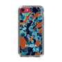 Slim Protection Case［ MURUA - Art print - Navy × Orange ］