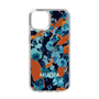 Slim Protection Case［ MURUA - Print - Blue × Orange ］