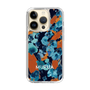 Slim Protection Case［ MURUA - Print - Blue × Orange ］