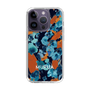 Slim Protection Case［ MURUA - Print - Blue × Orange ］
