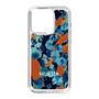 Slim Protection Case［ MURUA - Print - Blue × Orange ］