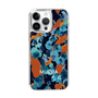 Slim Protection Case［ MURUA - Print - Blue × Orange ］