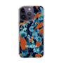 Slim Protection Case［ MURUA - Print - Blue × Orange ］
